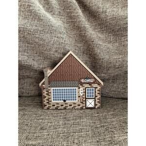 Cats Meow Jack & Jill Nut Shoppe Nashville Indiana 4” Shelf Sitter 2002